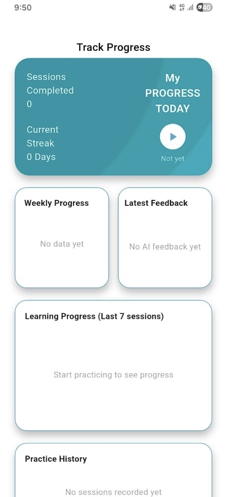 Skillo Progress Page